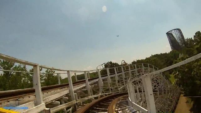 Rolling Thunder On-ride Front Seat (HD POV) Six Flags Great Adventure смотреть онлайн