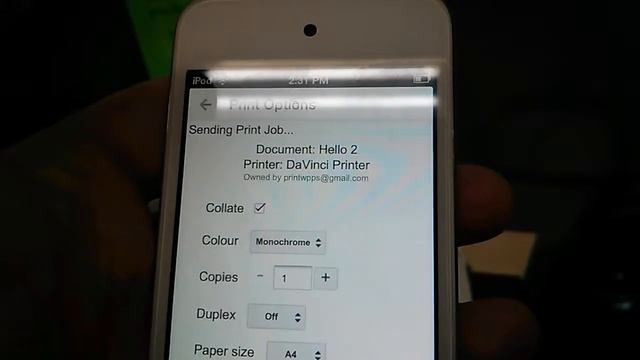 Google cloud print from iphone смотреть онлайн