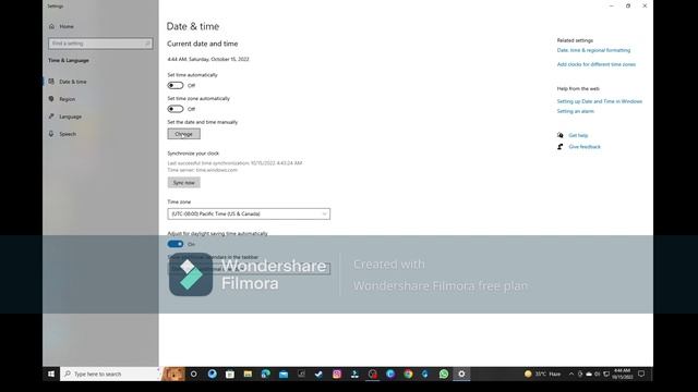 How to set date and time manually | Windows 10 | PAK Tech смотреть онлайн