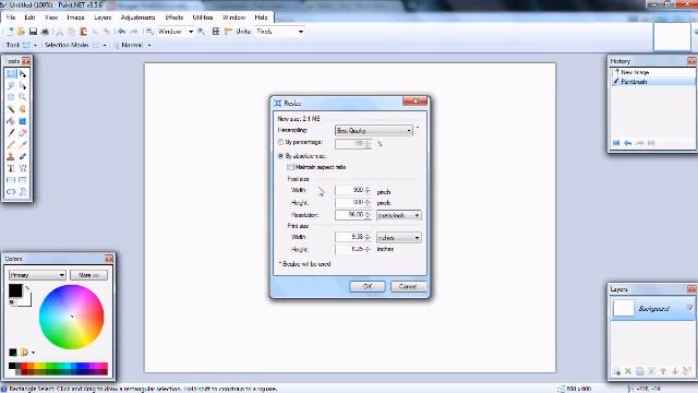 Resizing on Paint.Net смотреть онлайн