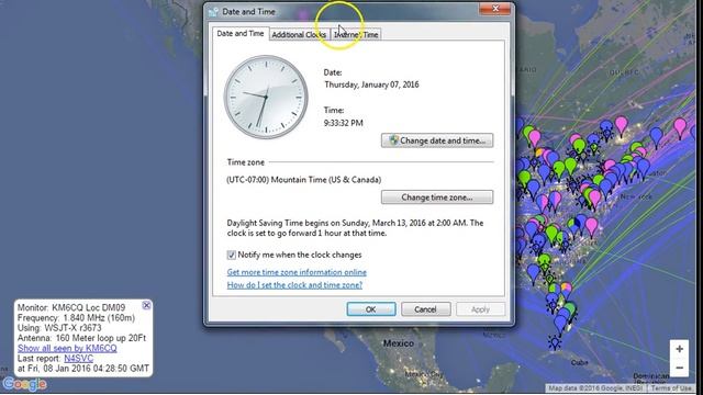 Ham Radio: Synchronizing Time for JT9 & JT65 on Windows 7 смотреть онлайн