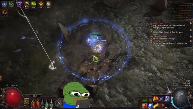 PoE KSC : First time doing Hunger Pog , i should of asked for some info first!!!! смотреть онлайн