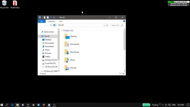 How to HIDE and UNHIDE folder using CMD on PC | June 2017 смотреть онлайн