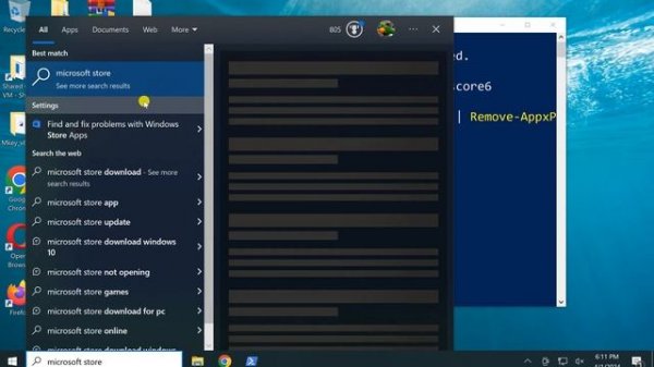 How to Uninstall and Reinstall Microsoft Store using PowerShell on Windows 11 or 10 | GearUpWindows