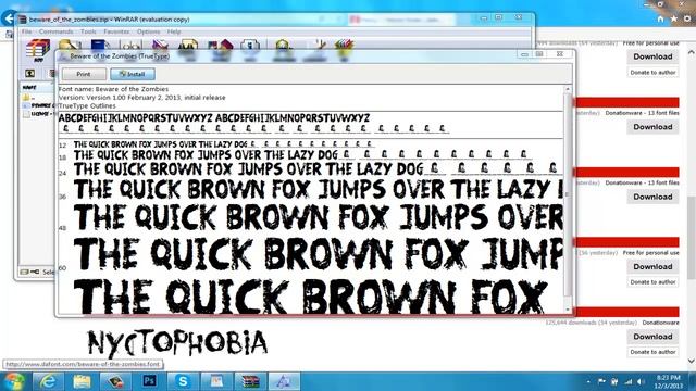 Font Continued... смотреть онлайн
