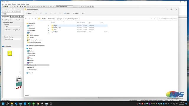How to Backup and Restore Stitching Values for an Inkjet Printing System (JetFlex 2500) смотреть онлайн