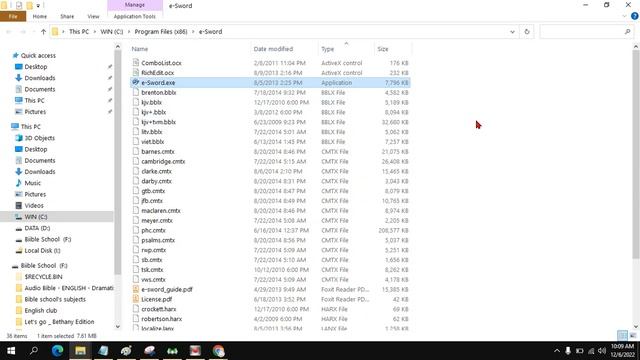 Install E-sword for your laptop смотреть онлайн