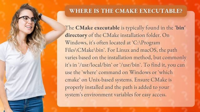 Where Is The CMake Executable?