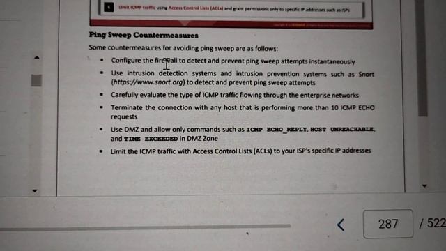 ping sweep counter measures смотреть онлайн