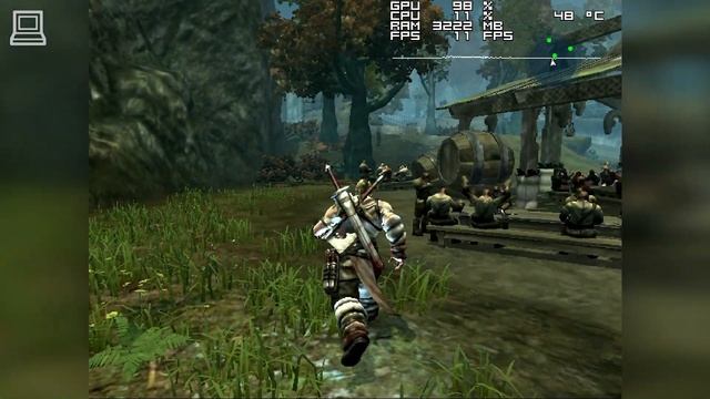 Viking Battle For Asgard Gameplay Intel GMA X4500 смотреть онлайн