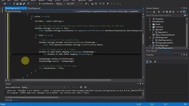 Windows 8 Development - Load File Picker State XAML смотреть онлайн