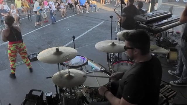 13 - Walking On Sunshine - Katrina & The Waves (drum cover) смотреть онлайн