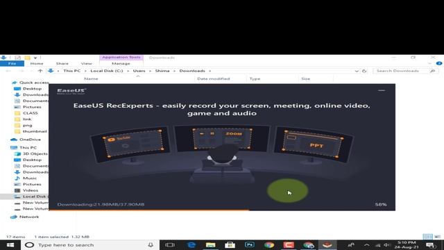 How to download and Install EseUS screen recorder software for Windows 10 bangla tutorial 2021 смотреть онлайн