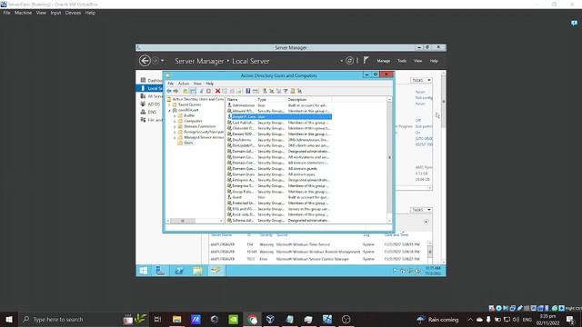 Configuring ADDS, Joining a Client to a Domain, and Setting up NTP Server & NTP Client by Ample Cer смотреть онлайн