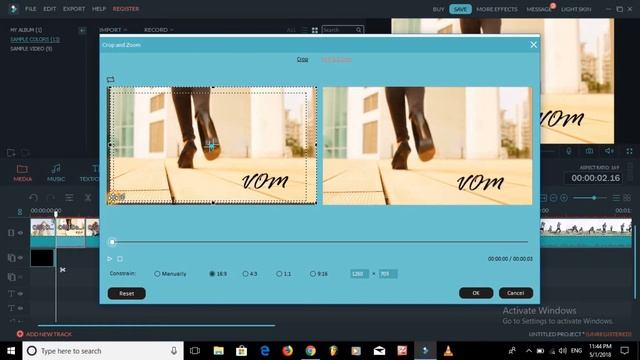 Opening Window Effect || Filmora || Video Editing Totorial || 2018 смотреть онлайн