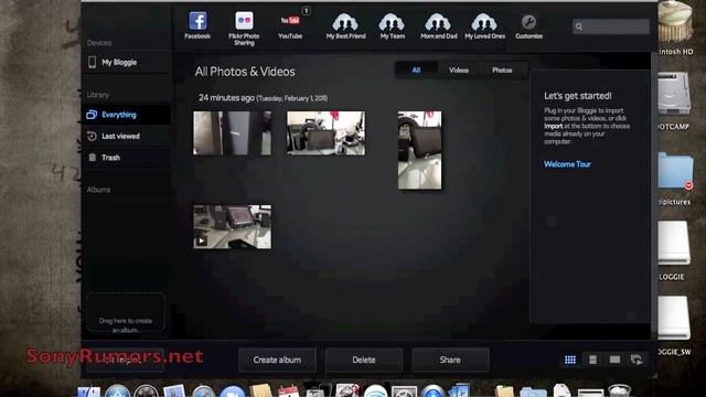 Sony Bloggie Touch Mac OS X software and firmware installation guide смотреть онлайн