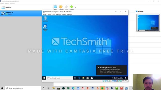 TUGAS INSTALASI WINDOWS 10 + INSTAL APLIKASI di Virtual Box смотреть онлайн