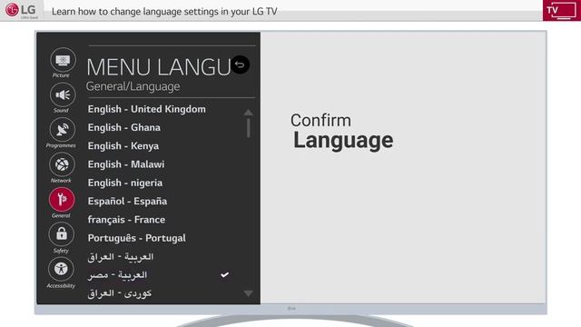 LG WebOS TV How to change language in LG Smart TVs Full HD смотреть онлайн