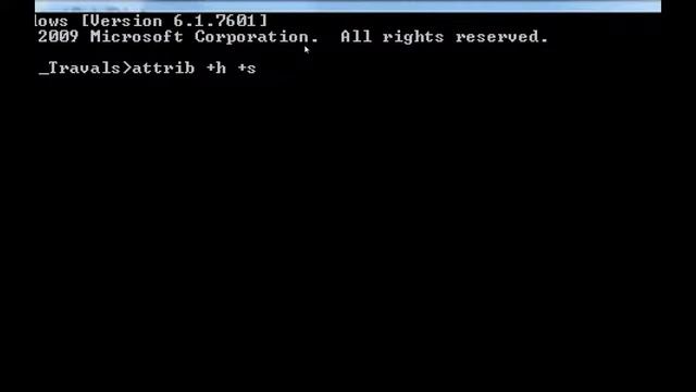How to hide a folder using cmd in Windows смотреть онлайн
