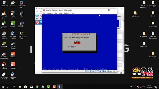 TUTORIAL INSTALASI DEBIAN 9 DI VIRTUALBOX BERBASIS TEXT смотреть онлайн