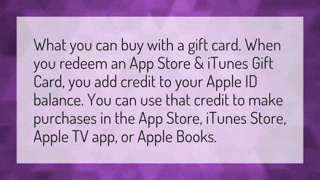 Can you buy apps with Apple gift card? смотреть онлайн