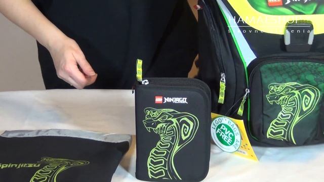 Školská taška LEGO Explorer Ninjago green NEW! смотреть онлайн