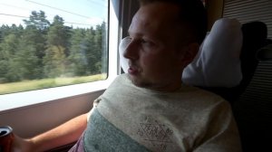 First Class of «Sapsan» (Saint Petersburg - Moscow) High-Speed Train. Vlog