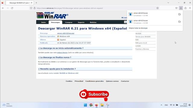 Descargar e Instalar WinRAR en Windows 11 – 2023 ✅ смотреть онлайн