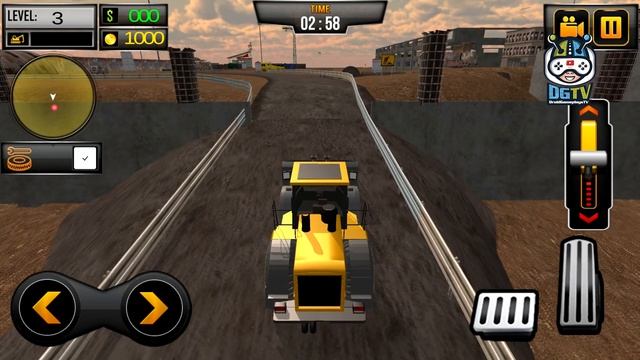 Heavy Construction Crane Driver Excavator (by Virtual Apps & Games) Android Gameplay [HD] смотреть онлайн