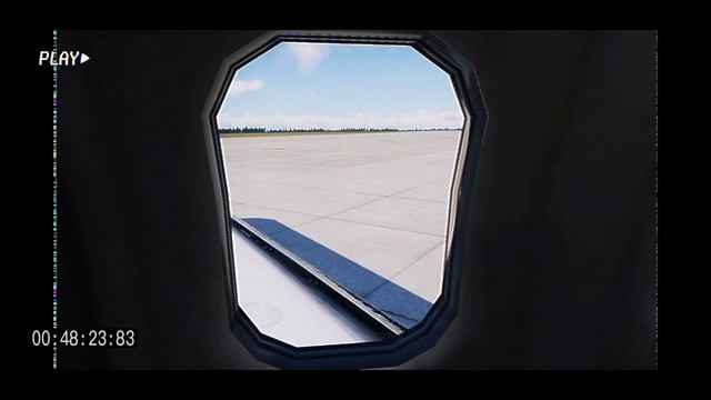 SHARKAIR Window Seat Trip - MD-82 - America Vermont KBTV to Canada Ottawa CYOW (Virtual) смотреть онлайн