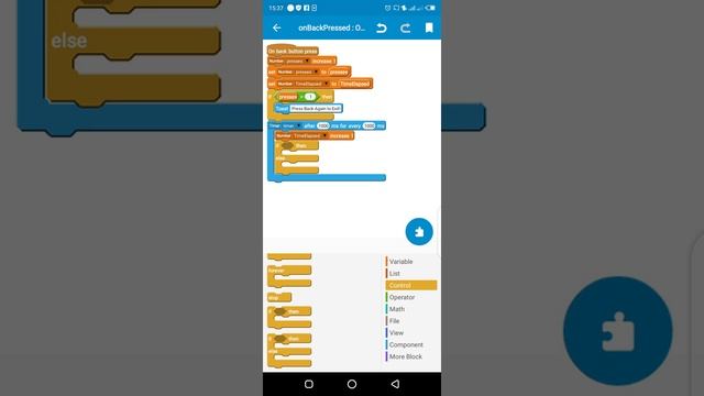 Sketchware tutorial to prompt "Press Back again to exit" смотреть онлайн