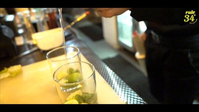Virgin Mojito & Cranberry Caipiroshka - RULE 34 | Music | Food | Drinks смотреть онлайн