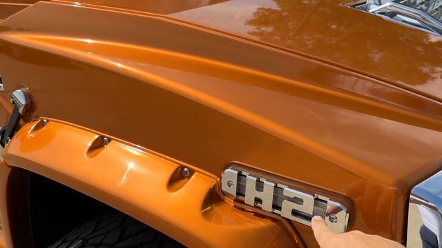 Hummer H2 Fusion Orange - Slate Blue Metallic смотреть онлайн