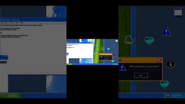 Запуск MEMZ Trojan ( на ПК очень опасно ) смотреть онлайн