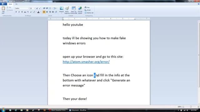 How to make fake error messages смотреть онлайн