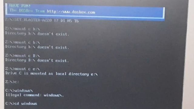 booting windows version 3.1 through dosbox emulator смотреть онлайн