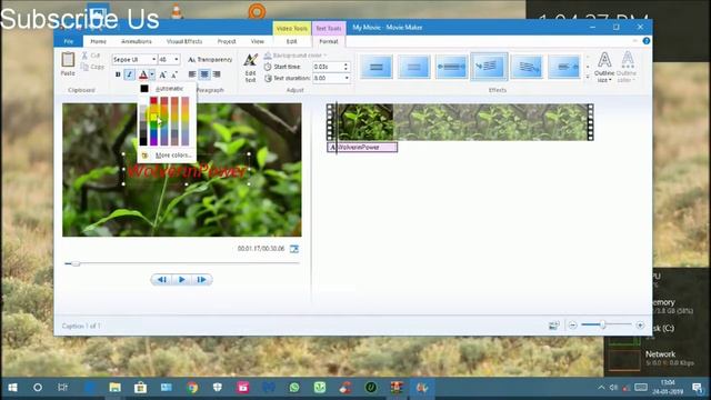 How To Make Intro Outr with Microsoft Movie Maker-Windows10/7/8 смотреть онлайн