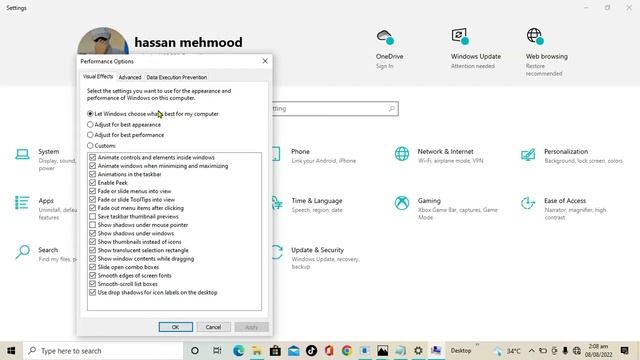 WINDOWS 10 VISUAL EFFECTS FOR IMPROVE GAMING PERFORMANCE || IMPROVE GAMING PERFORMANCE CLASS 7 смотреть онлайн