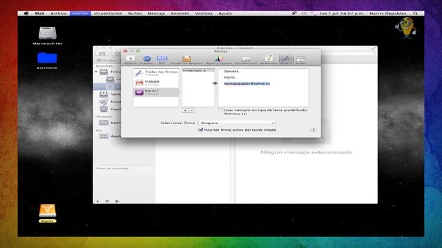 ¿Cómo Crear y Eliminar tu Propia Firma en el Mail de Mac? смотреть онлайн