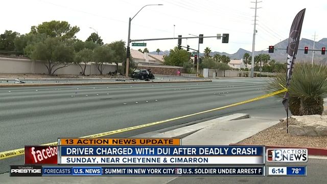 Tesla driver charged with DUI after deadly crash in northwest Las Vegas смотреть онлайн