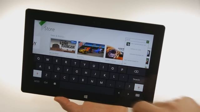 Microsoft Surface 2 user interface смотреть онлайн