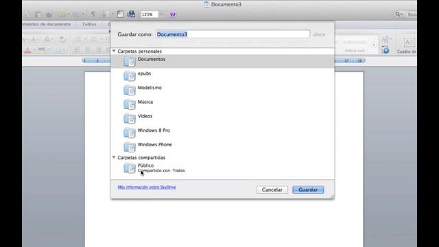 Soporte para Skydrive en Office 2011 para Mac смотреть онлайн