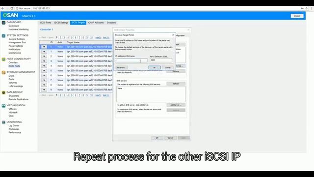QSAN san tuto setup windows iscsi initiator avec MPIO - SQP смотреть онлайн