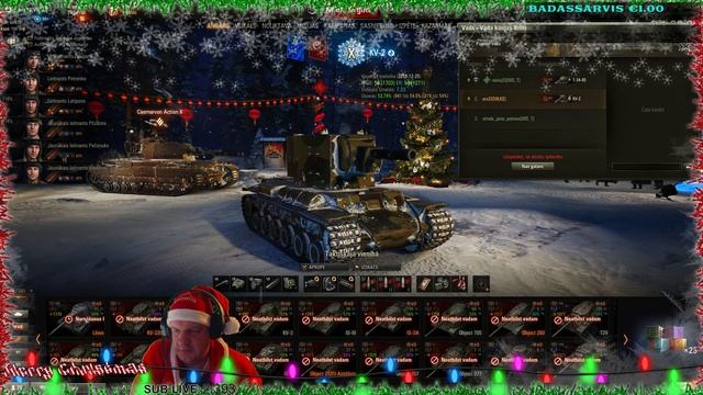 WOT random 365 LV/RU priecīgu Kristus dzimšanas dienu visiem смотреть онлайн