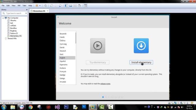 How to Install Elementary OS Freya on Vmware смотреть онлайн