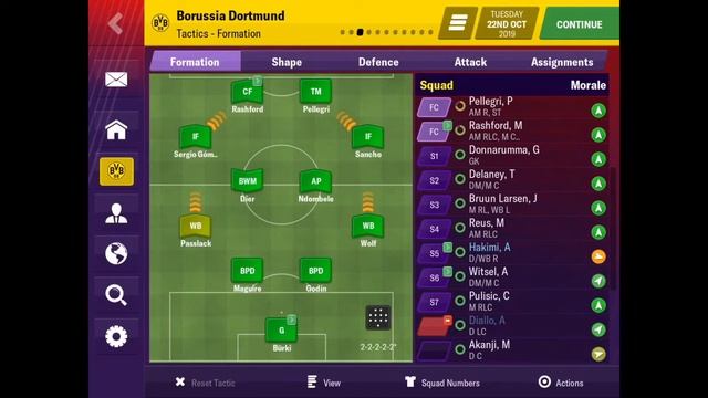 Football Manager Mobile 2019 | Карьера за Боруссию Дортмунд №11 | Наконец-то побеждаем ! Или нет... смотреть онлайн