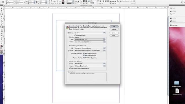 Setting Up Color Management with Adobe InDesign CS5™ on the Mac - смотреть онлайн