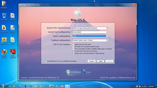 How to turn your Windows 7 or XP into a Mac смотреть онлайн