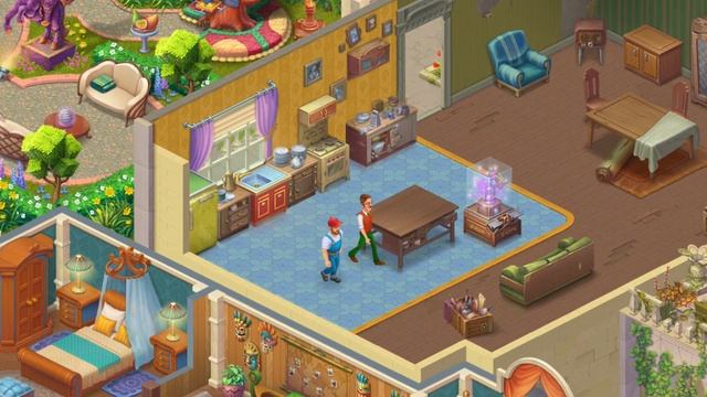 New Room - The Kitchen - Day 1 - Playrix Manor Matters - Android Gameplay смотреть онлайн