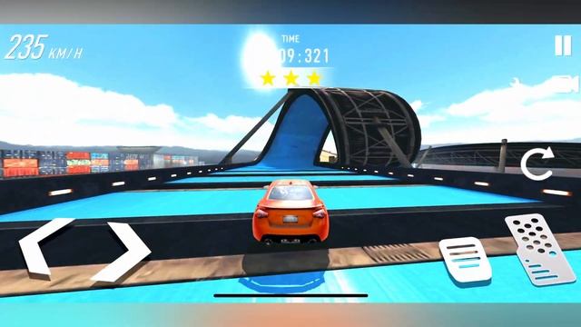 Car Stunt Races Mega Ramps 60fps Ultra Graphics Gameplay 2020 - iOS Android Gameplay Part 1 смотреть онлайн